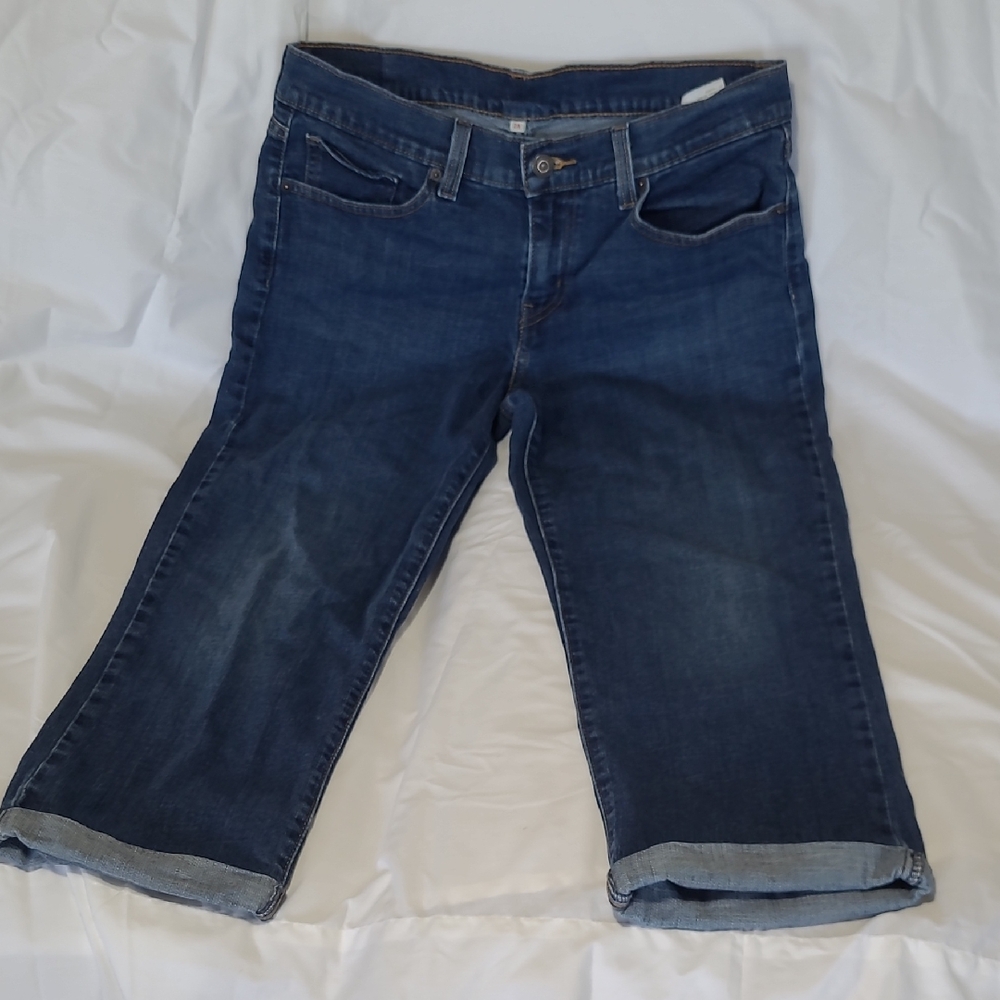Levi's Women's Blue Jean Capri's